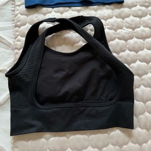 Black Alphalete Sports Bra
